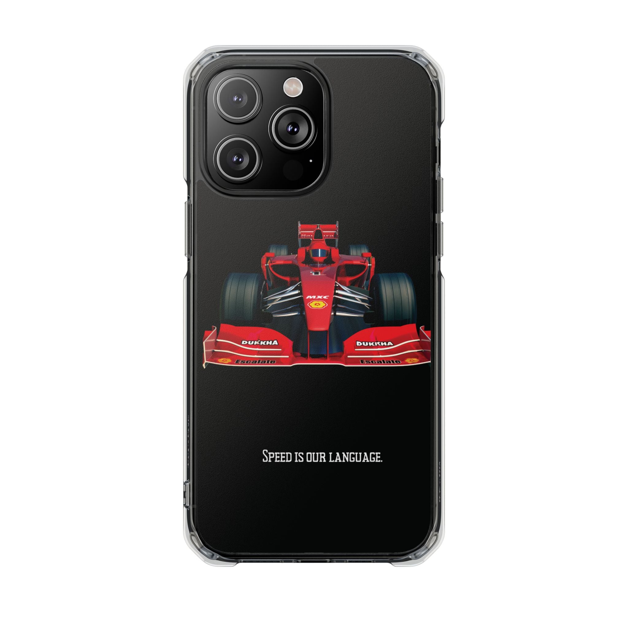 Formula 1 Phone Case — Magnetic Clear Impact Case