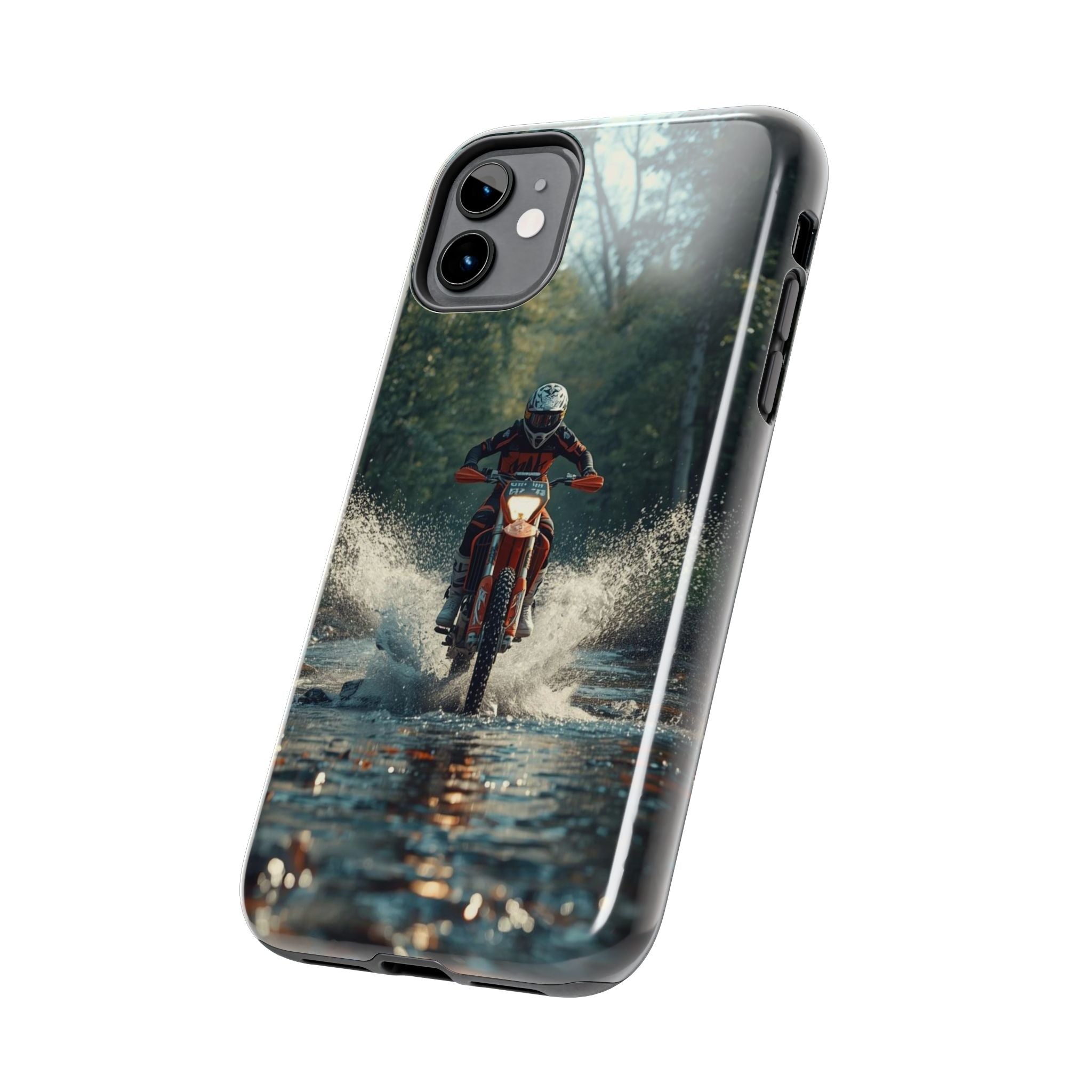 Motorcycle Adventure Tough Phone Case — Rider Splash Protection