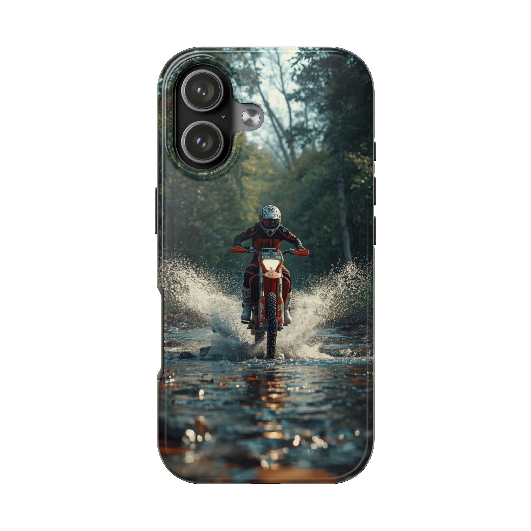 Motorcycle Adventure Tough Phone Case — Rider Splash Protection