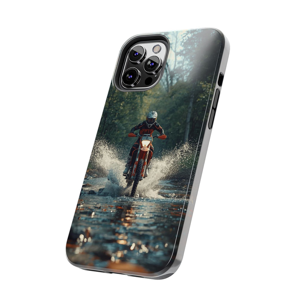 Motorcycle Adventure Tough Phone Case — Rider Splash Protection