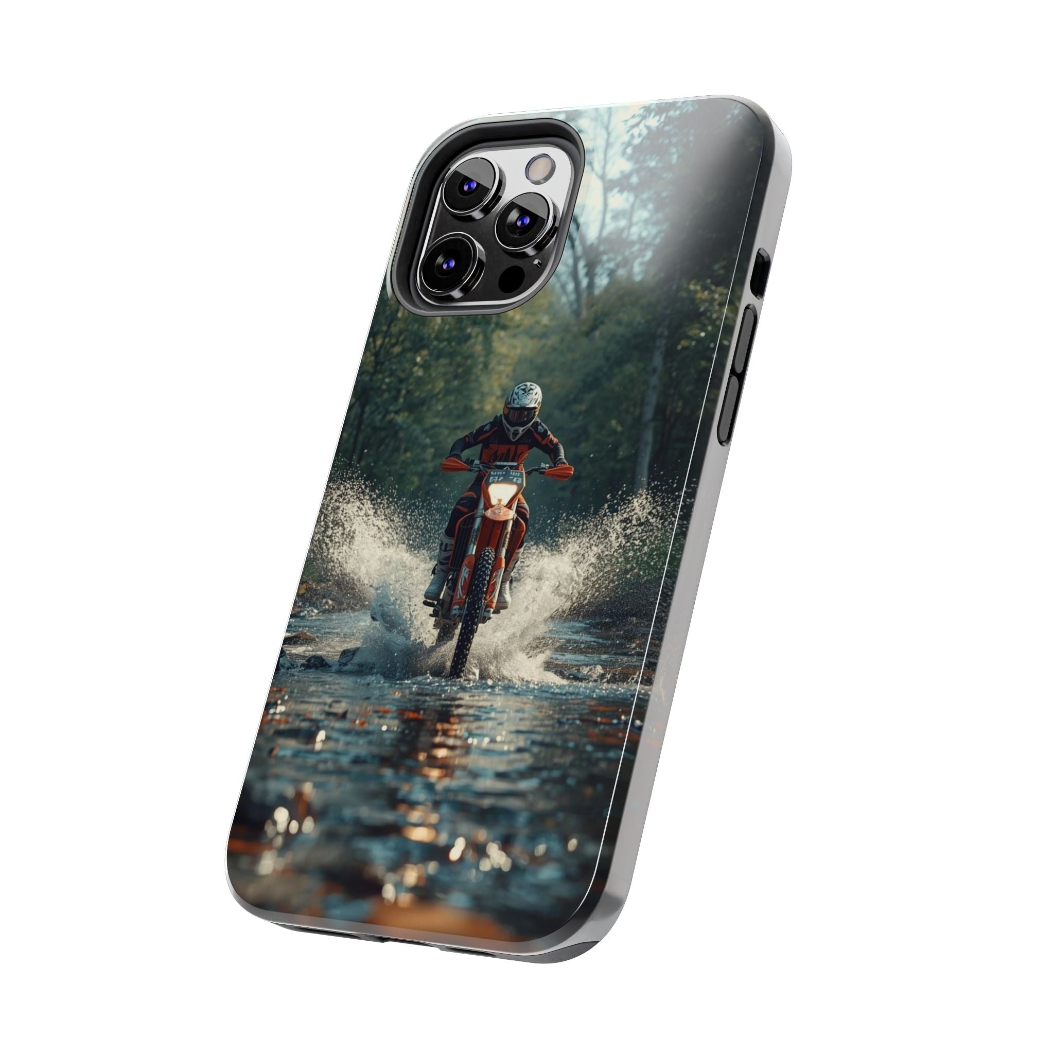 Motorcycle Adventure Tough Phone Case — Rider Splash Protection