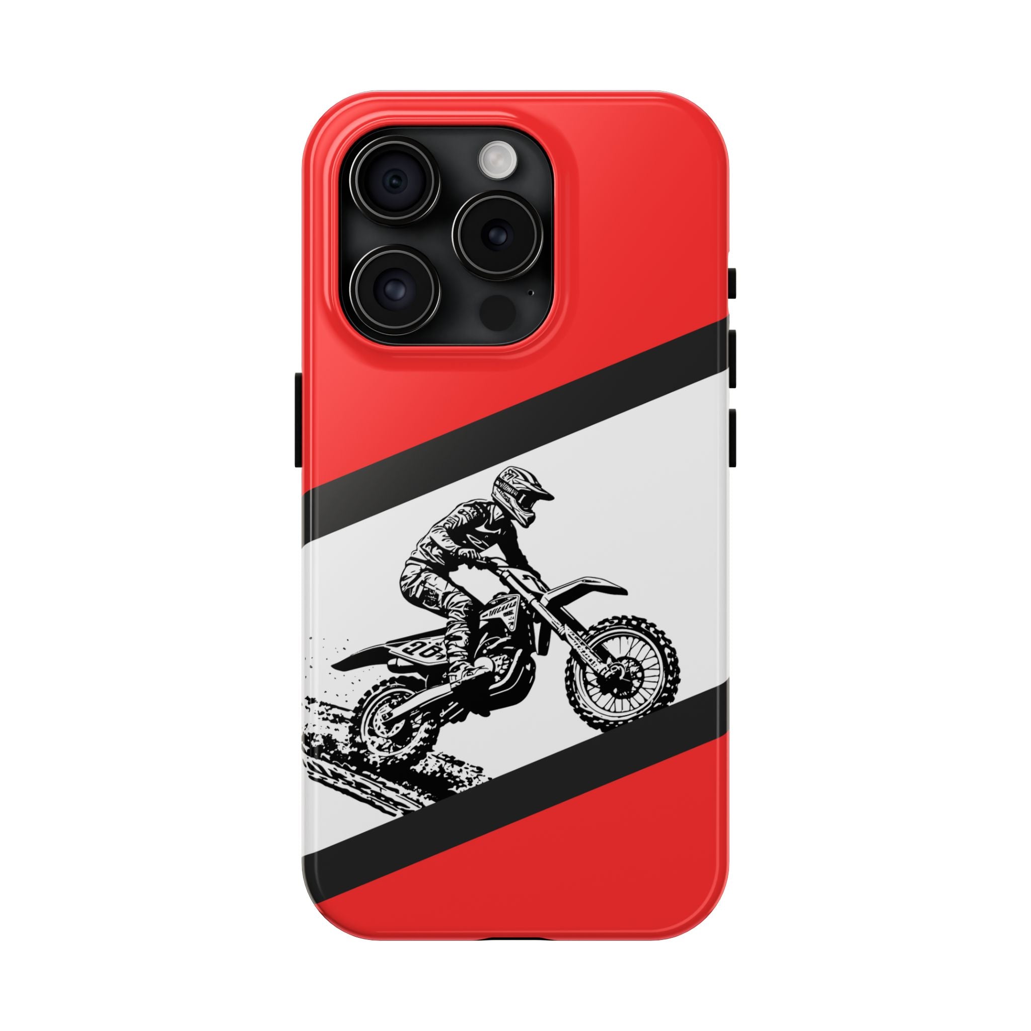 Honda Muddy Dirtbike Tough Phone Case