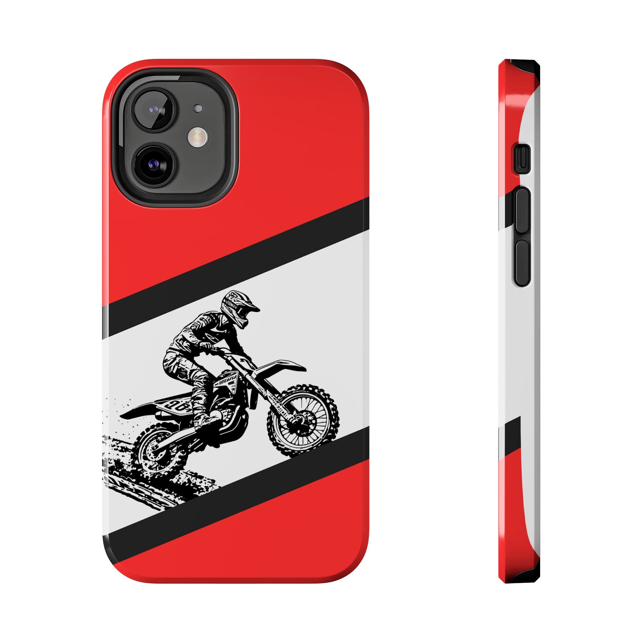 Honda Muddy Dirtbike Tough Phone Case