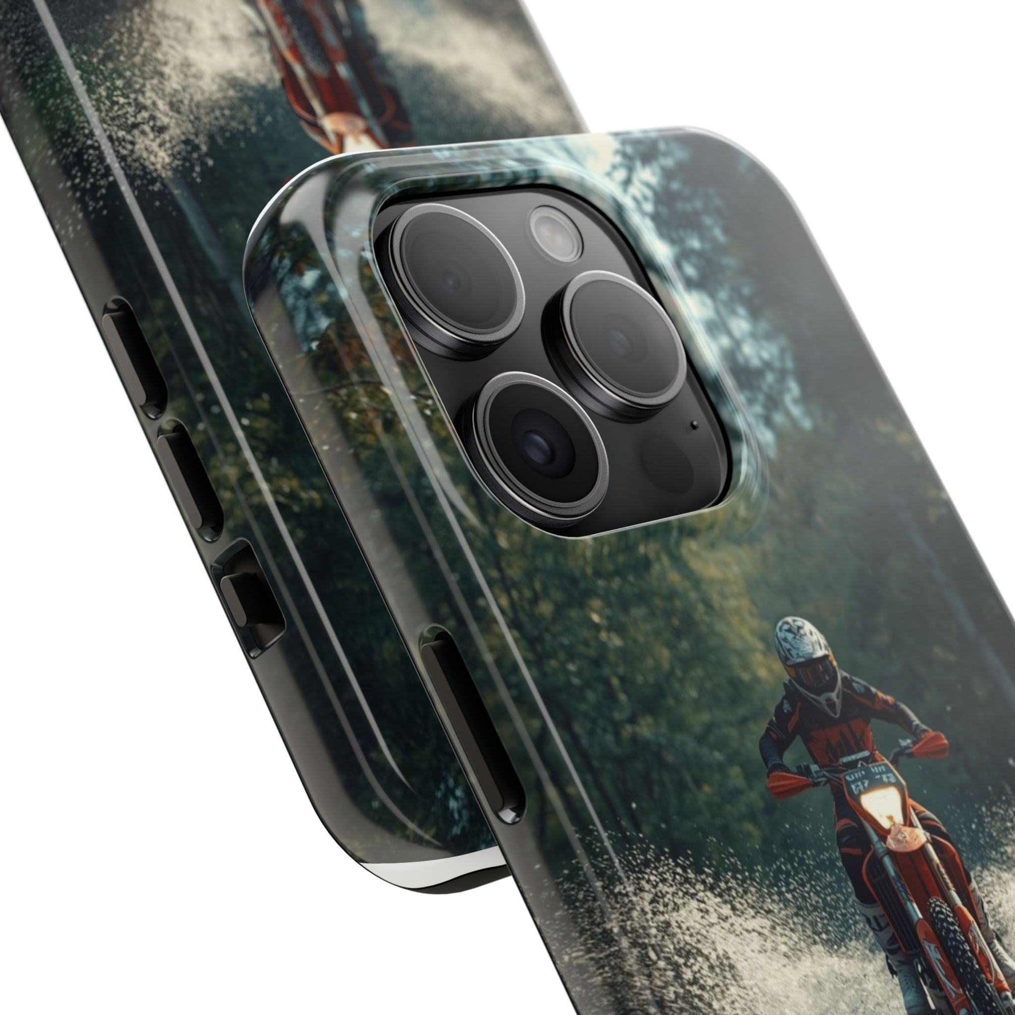 Motorcycle Adventure Tough Phone Case — Rider Splash Protection