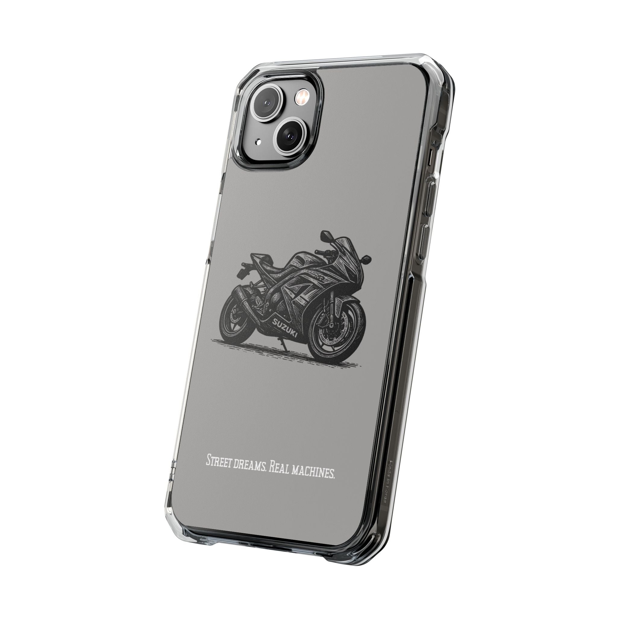 Suzuki Linocut Phone Case — Clear Magnetic Impact Case