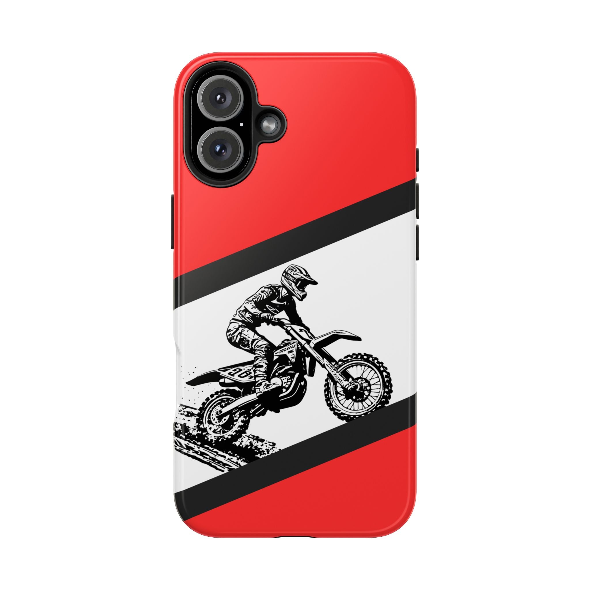 Honda Muddy Dirtbike Tough Phone Case