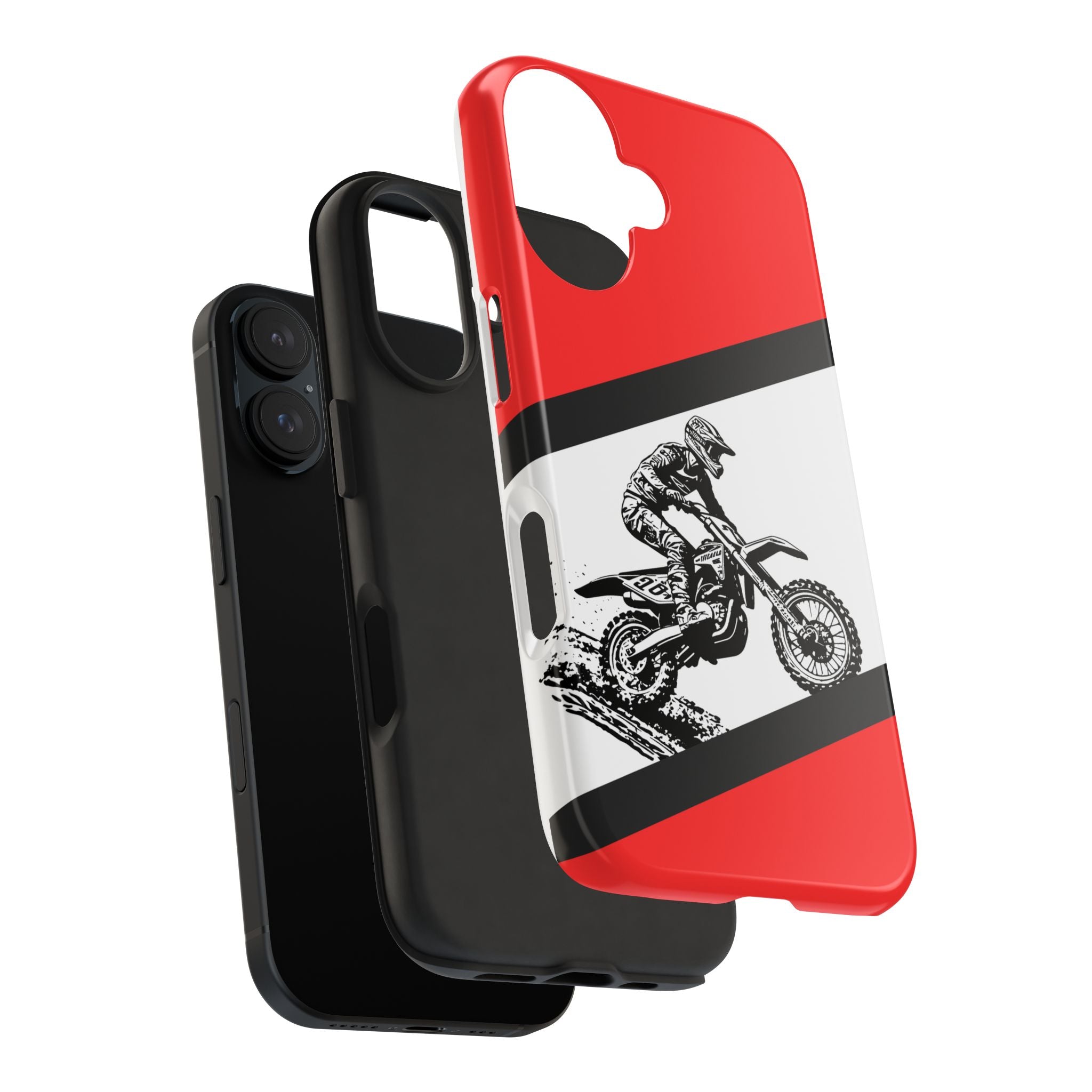 Honda Muddy Dirtbike Tough Phone Case