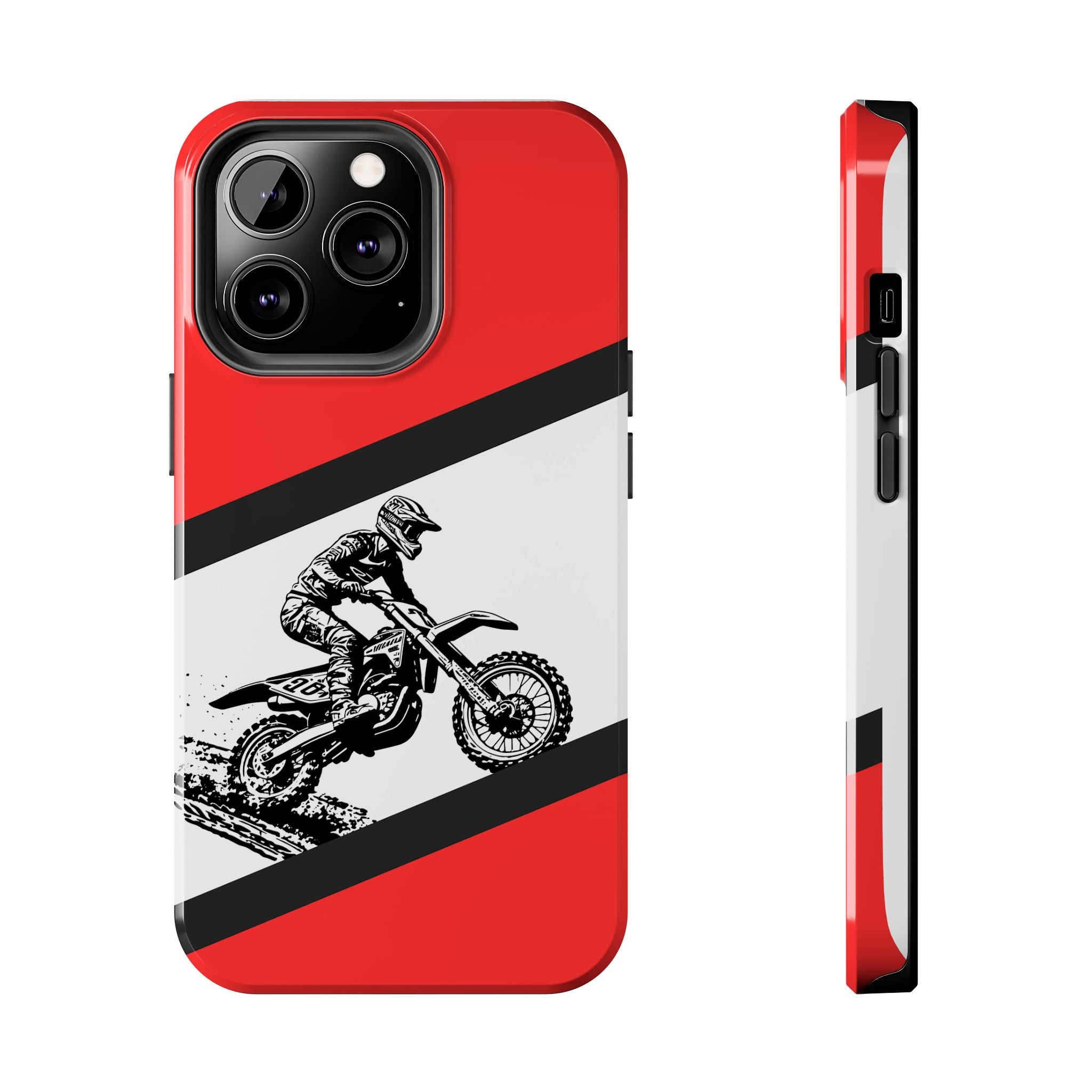 Honda Muddy Dirtbike Tough Phone Case