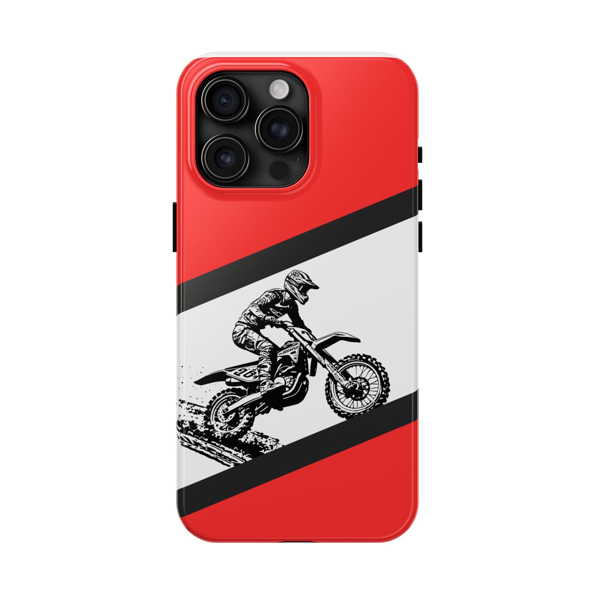 Honda Muddy Dirtbike Tough Phone Case