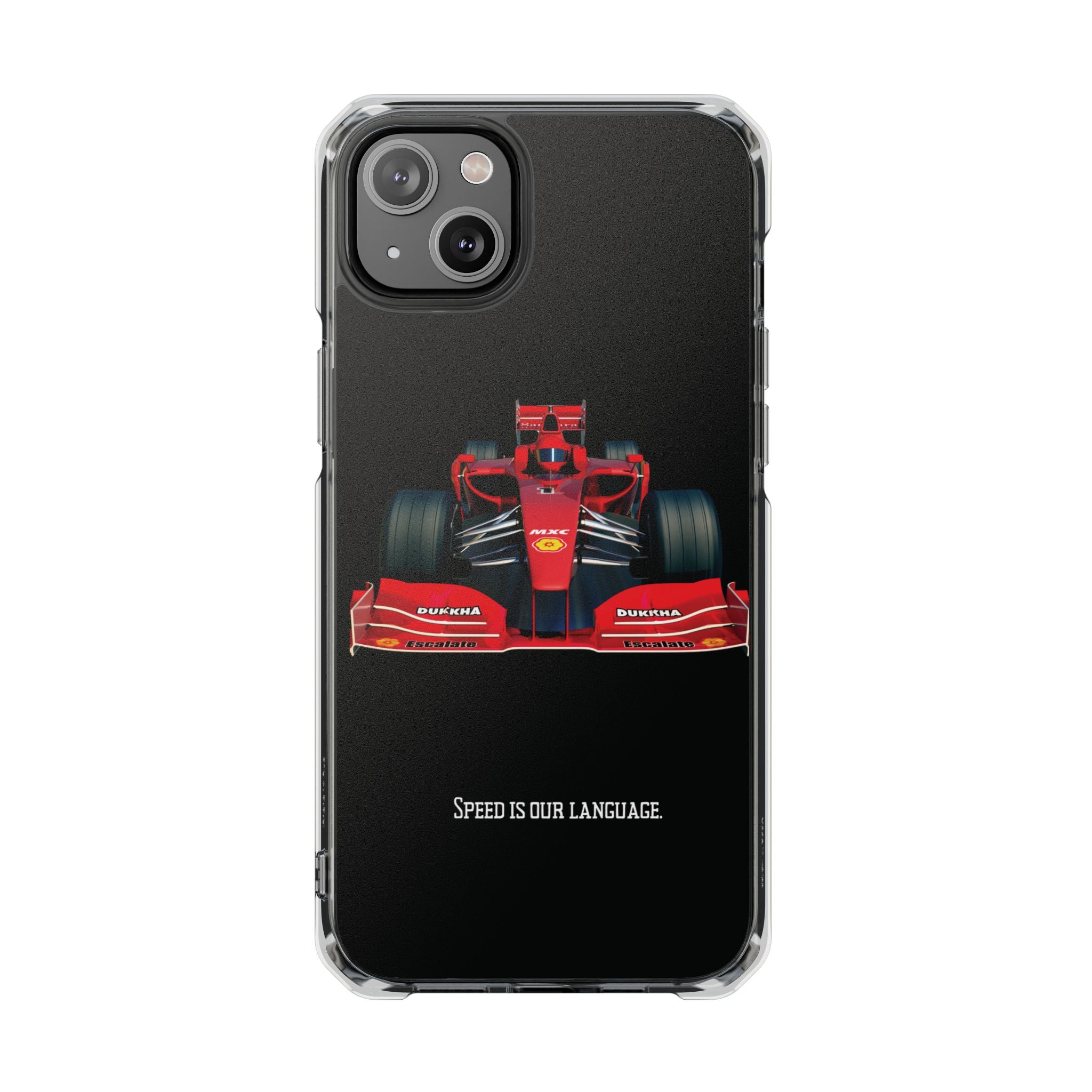 Formula 1 Phone Case — Magnetic Clear Impact Case