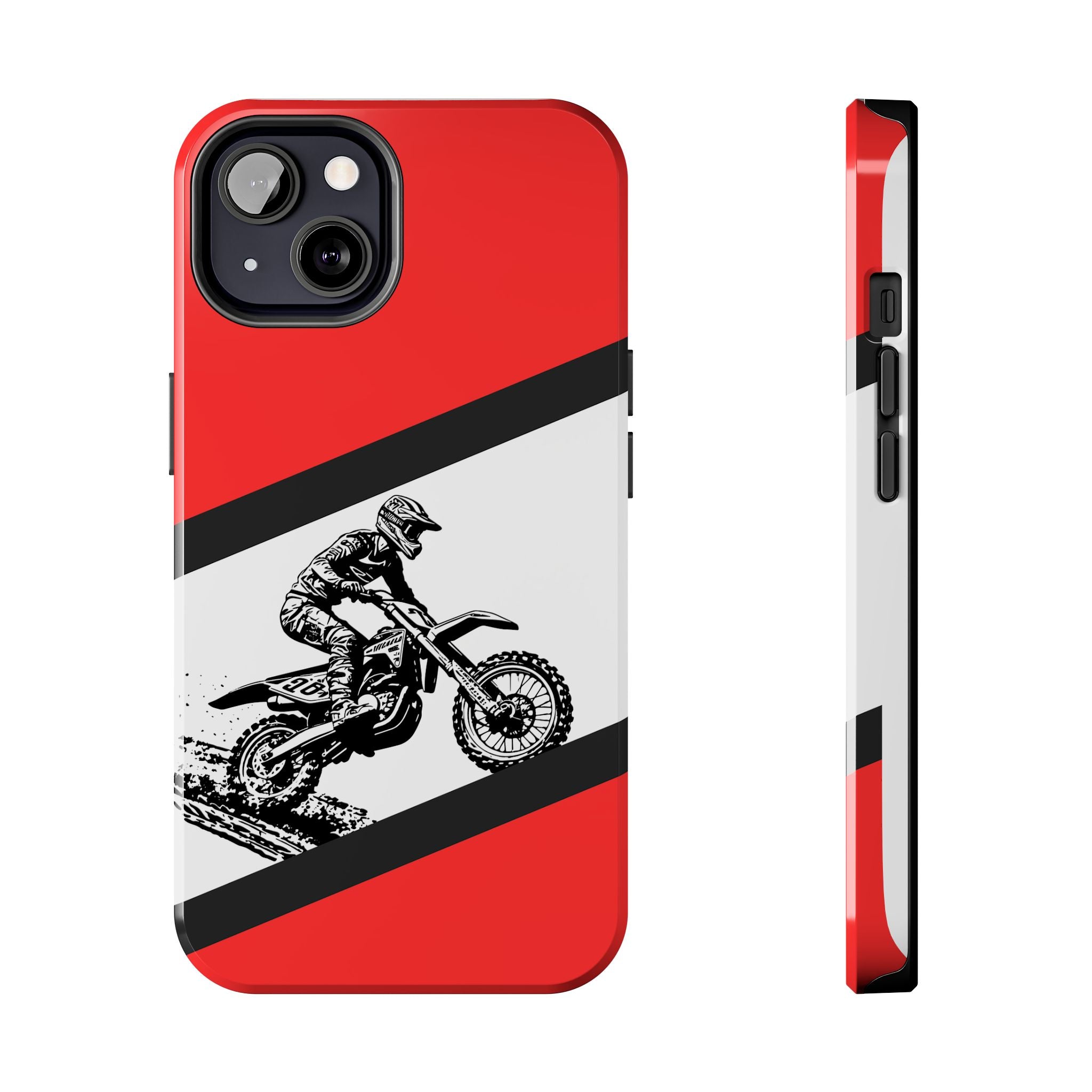 Honda Muddy Dirtbike Tough Phone Case