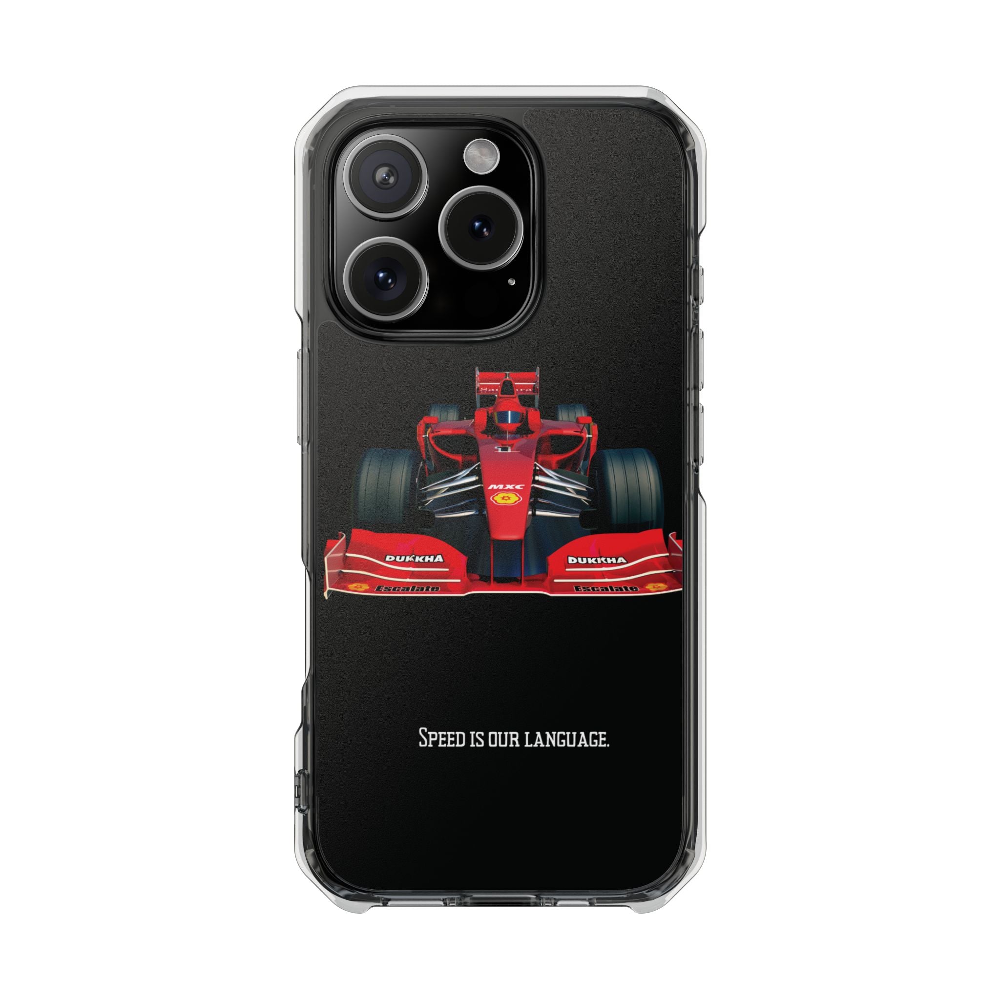 Formula 1 Phone Case — Magnetic Clear Impact Case