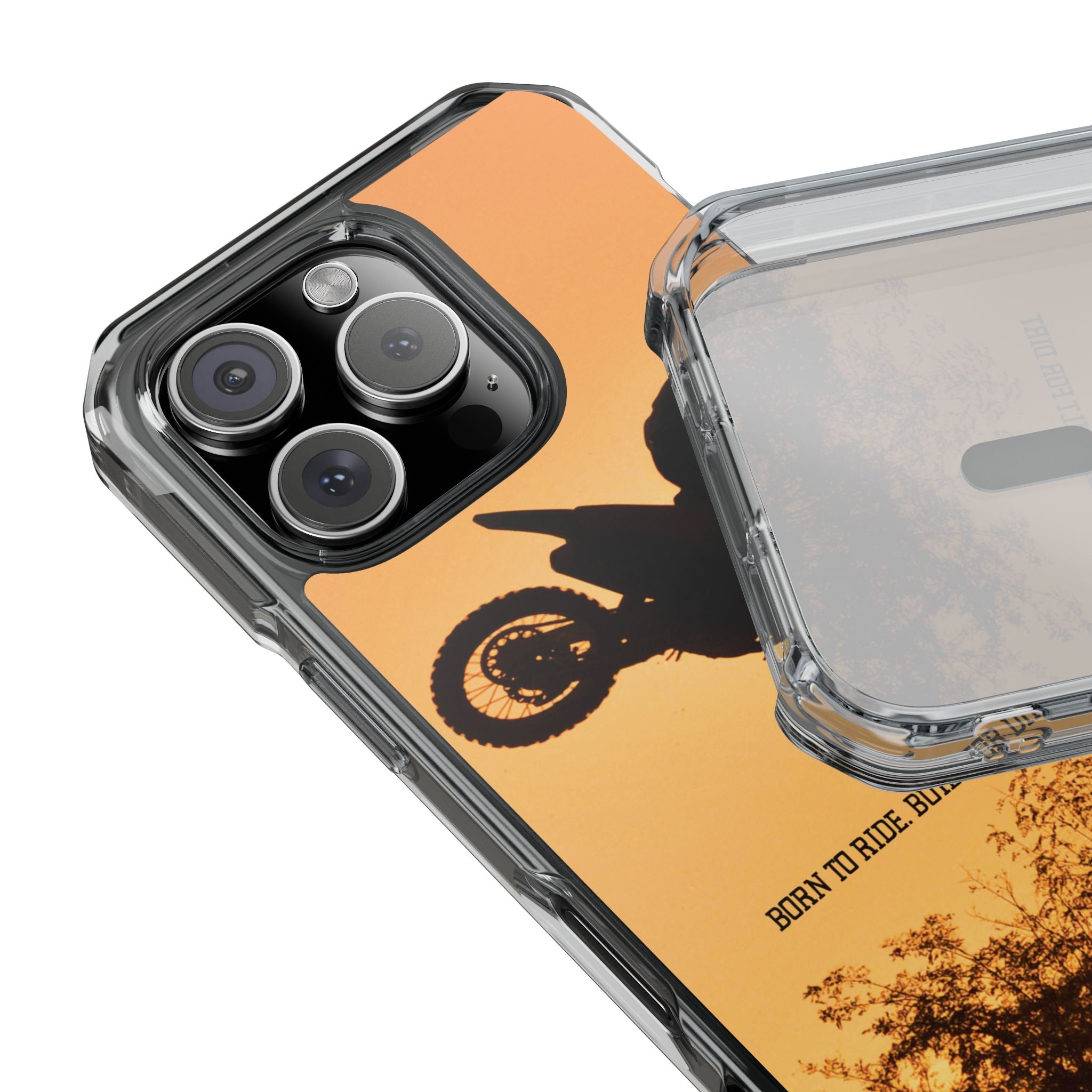 Magnetic Clear Impact Case — Slim Transparent Phone Protection