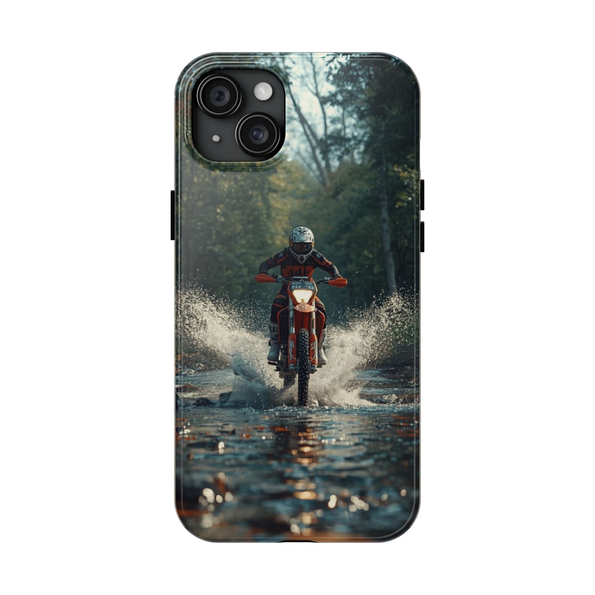Motorcycle Adventure Tough Phone Case — Rider Splash Protection