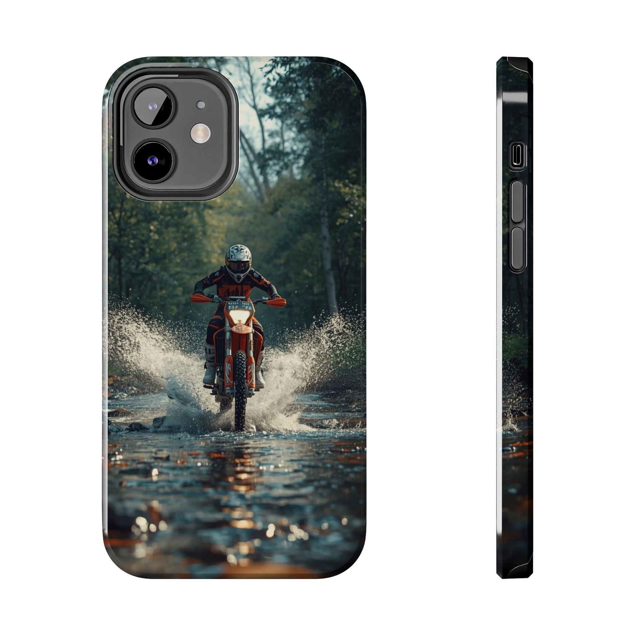 Motorcycle Adventure Tough Phone Case — Rider Splash Protection