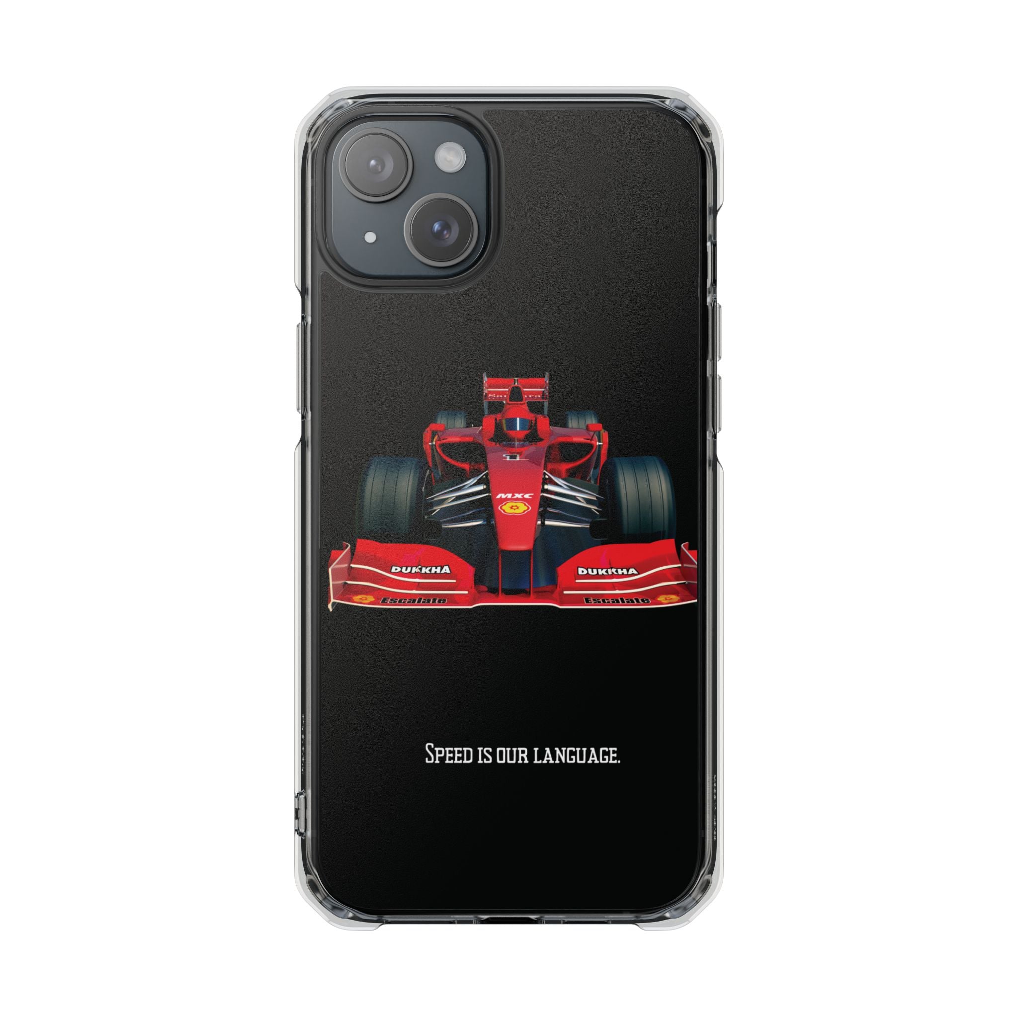 Formula 1 Phone Case — Magnetic Clear Impact Case