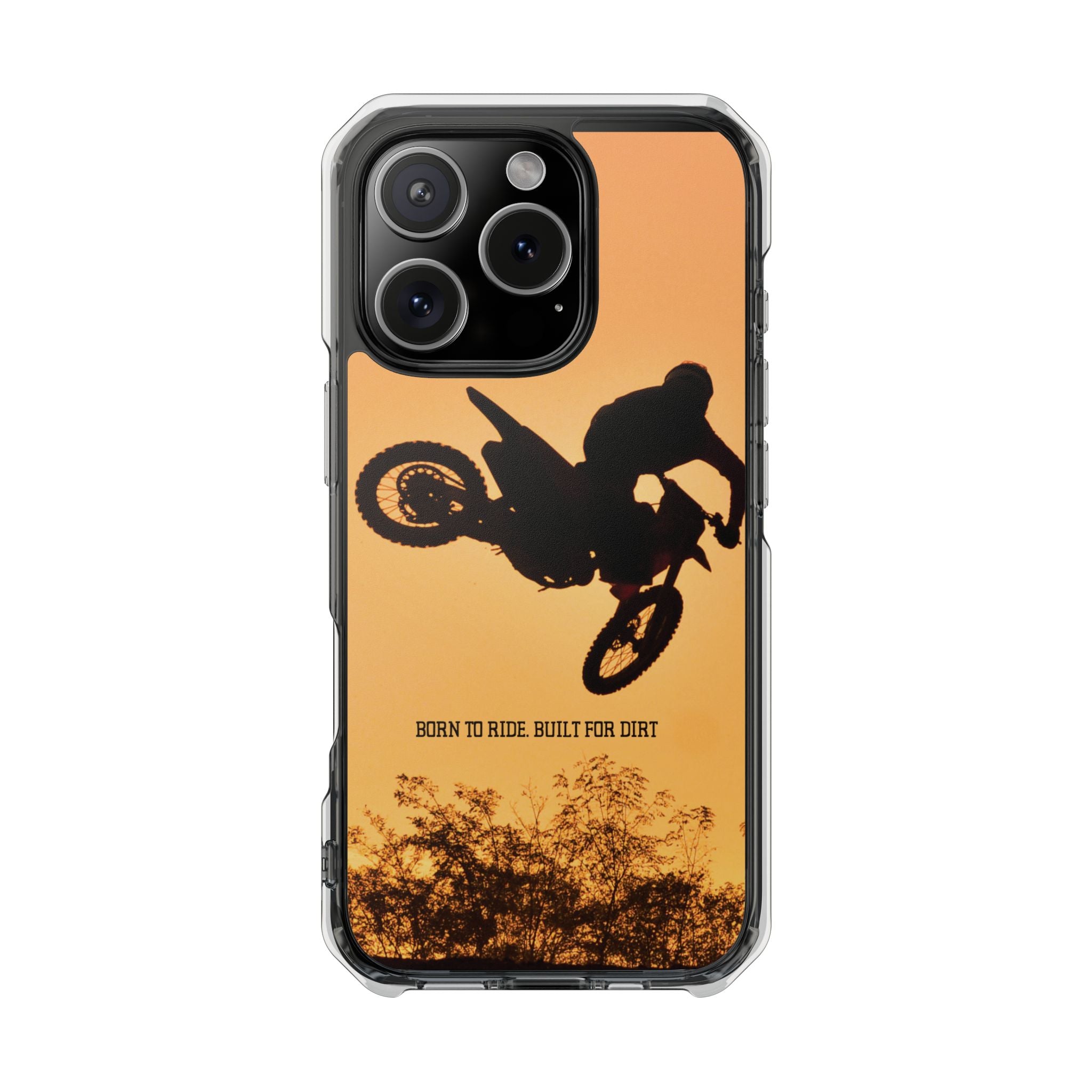 Magnetic Clear Impact Case — Slim Transparent Phone Protection