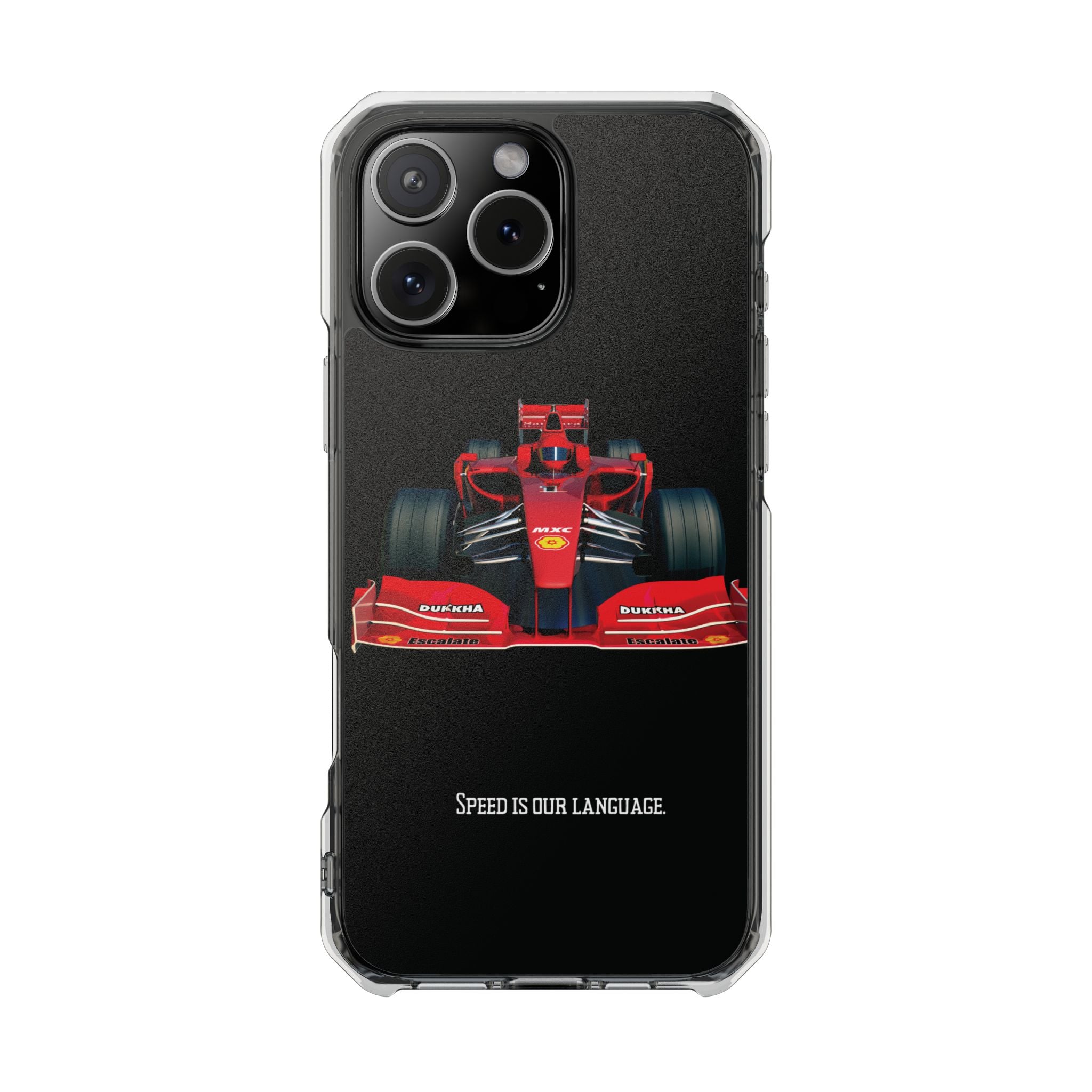 Formula 1 Phone Case — Magnetic Clear Impact Case