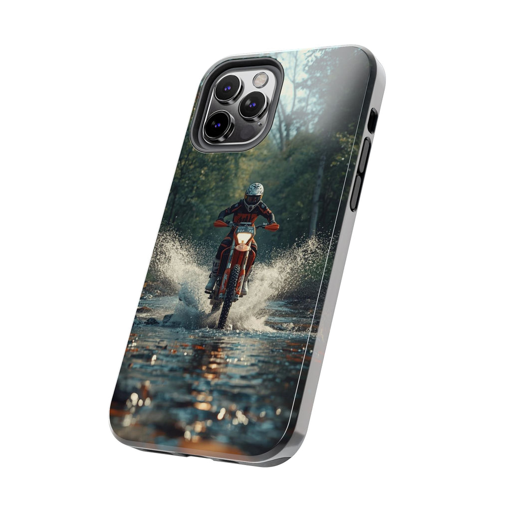 Motorcycle Adventure Tough Phone Case — Rider Splash Protection