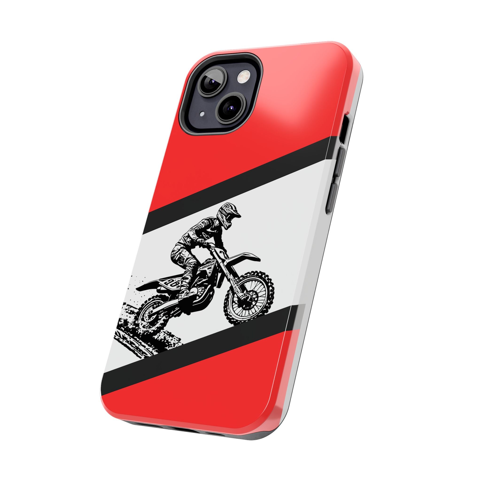Honda Muddy Dirtbike Tough Phone Case
