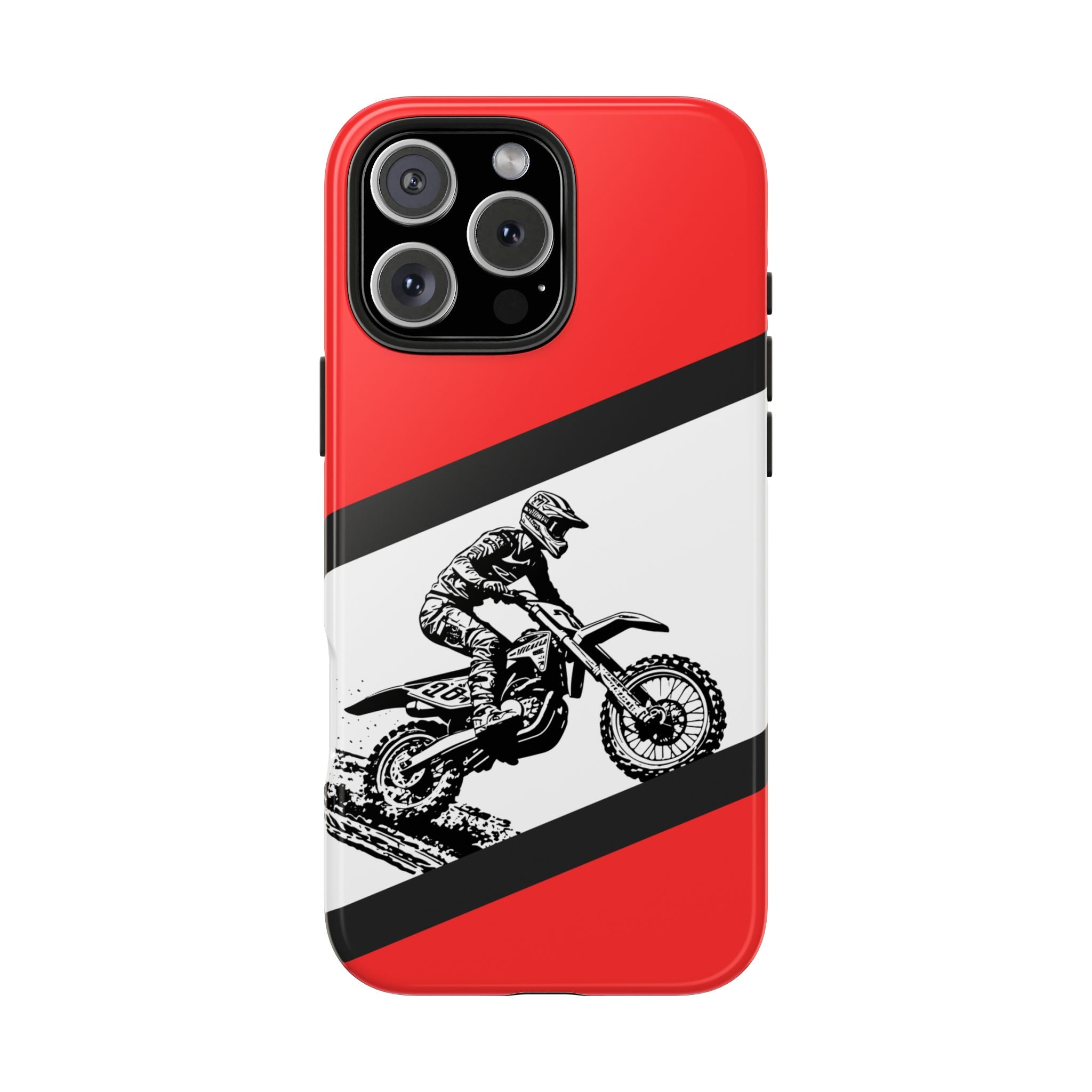 Honda Muddy Dirtbike Tough Phone Case