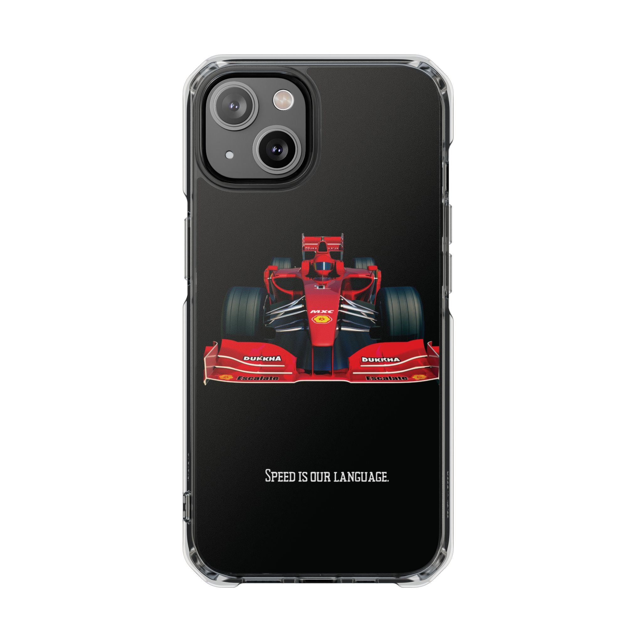 Formula 1 Phone Case — Magnetic Clear Impact Case