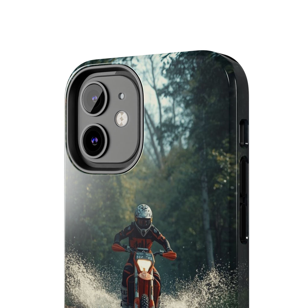 Motorcycle Adventure Tough Phone Case — Rider Splash Protection
