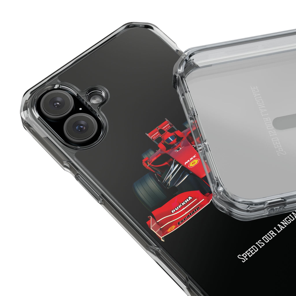 Formula 1 Phone Case — Magnetic Clear Impact Case