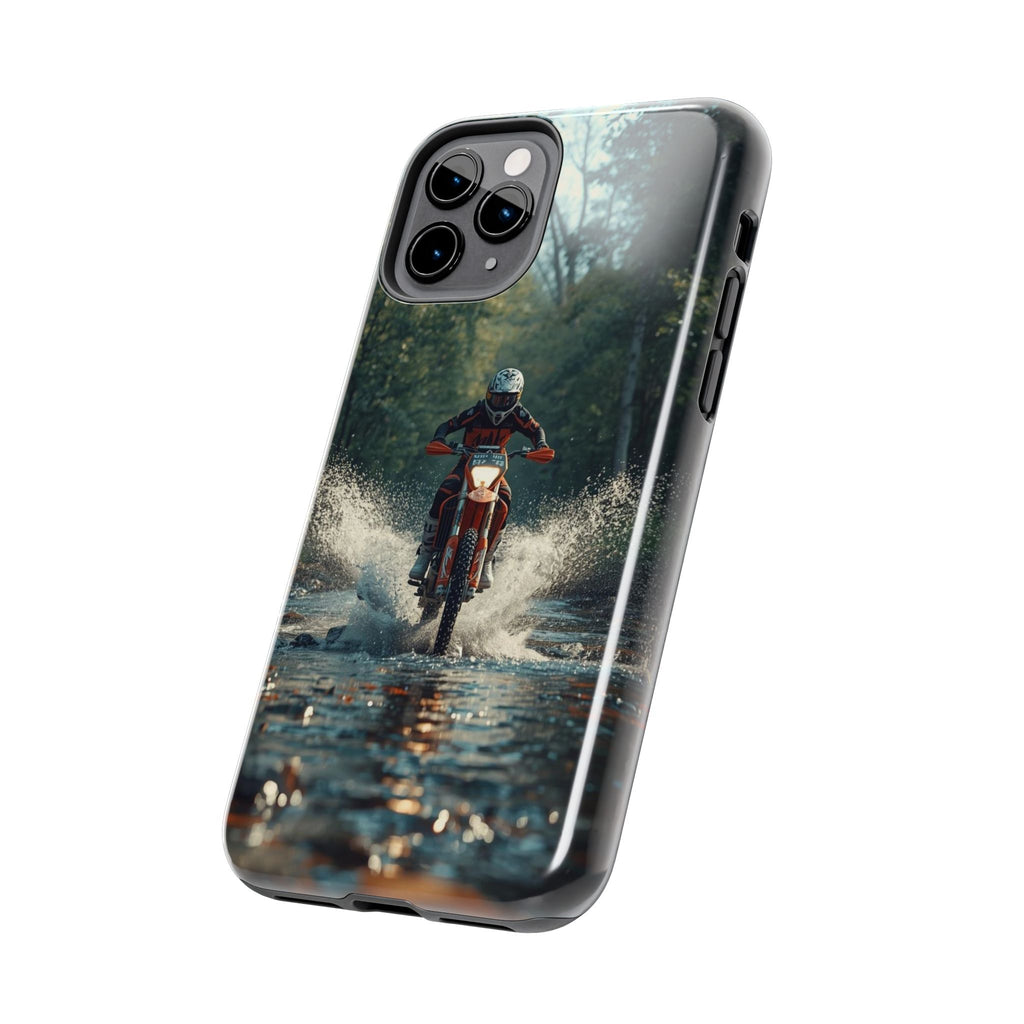 Motorcycle Adventure Tough Phone Case — Rider Splash Protection