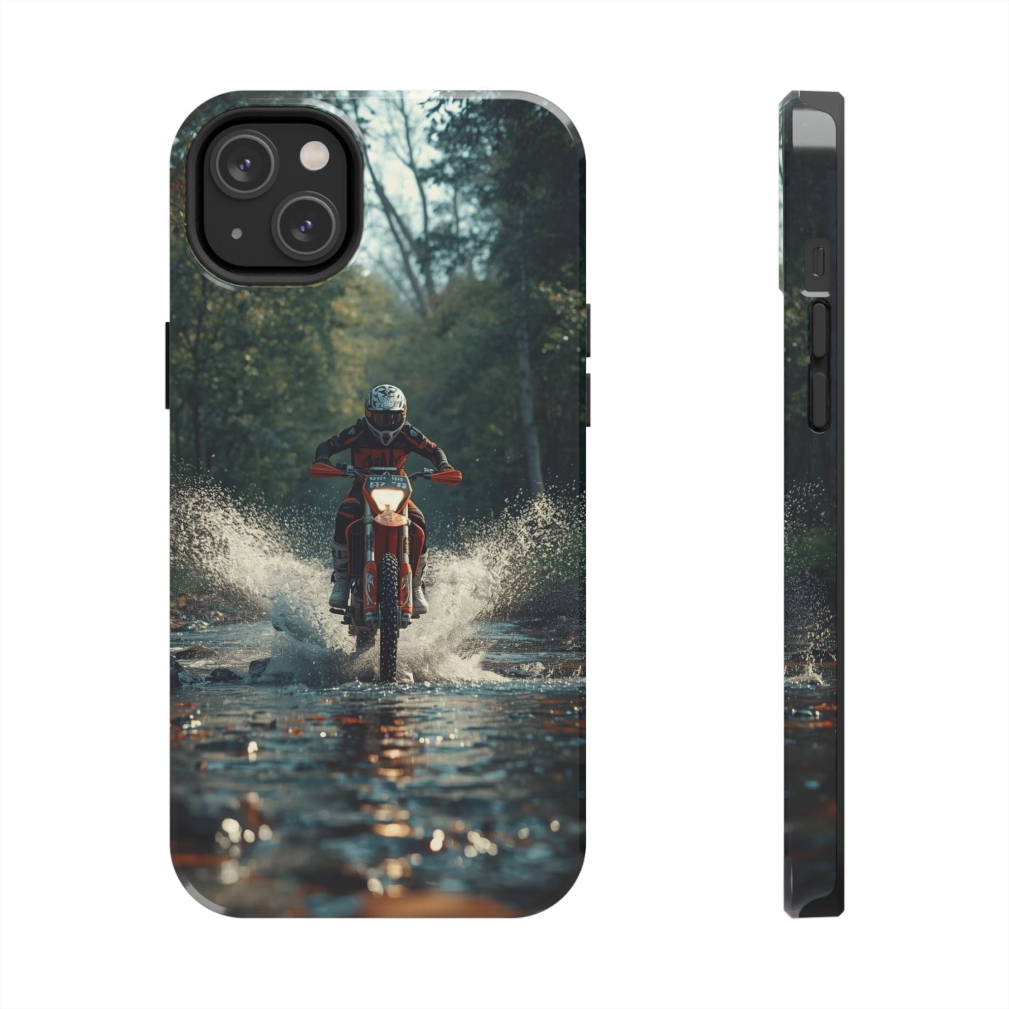 Motorcycle Adventure Tough Phone Case — Rider Splash Protection