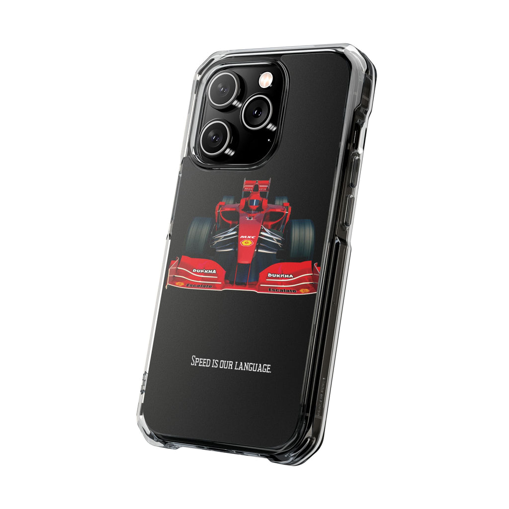 Formula 1 Phone Case — Magnetic Clear Impact Case