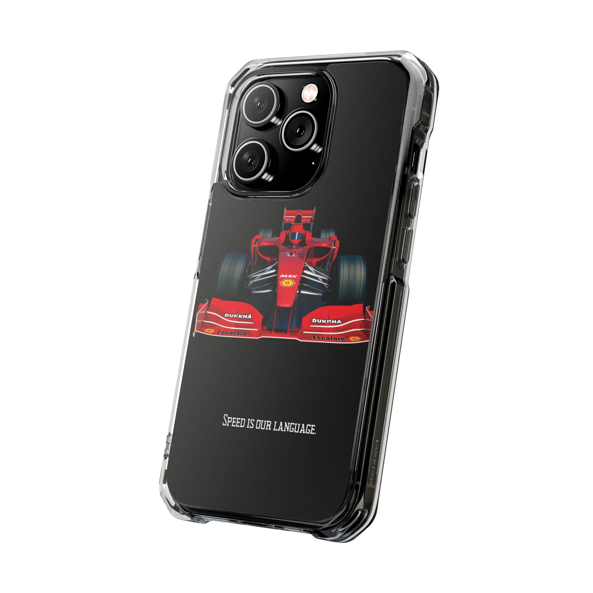 Formula 1 Phone Case — Magnetic Clear Impact Case