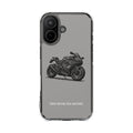 Suzuki Linocut Phone Case — Clear Magnetic Impact Case