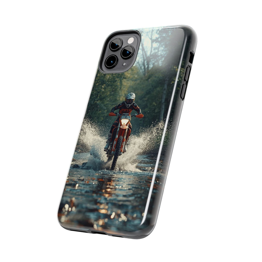 Motorcycle Adventure Tough Phone Case — Rider Splash Protection