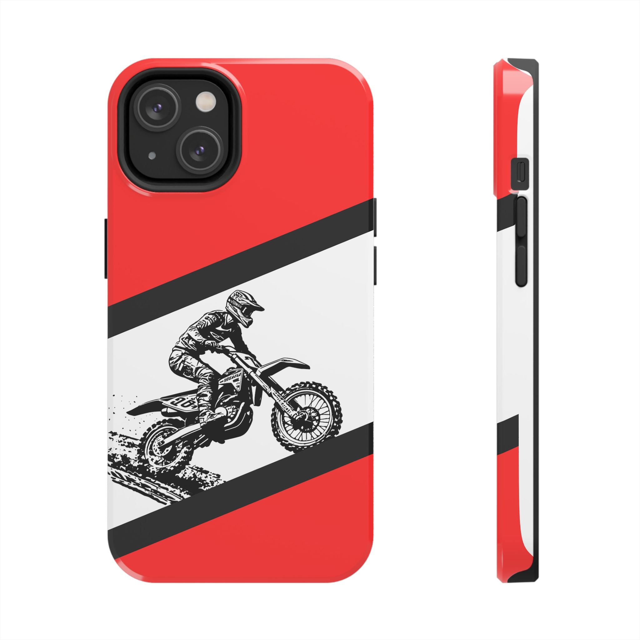 Honda Muddy Dirtbike Tough Phone Case