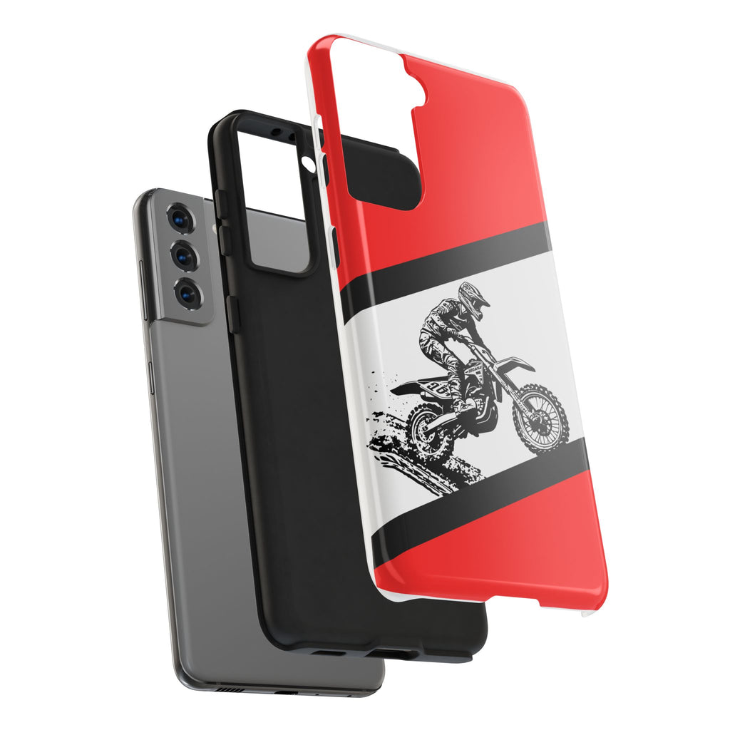 Honda Muddy Dirtbike Tough Phone Case