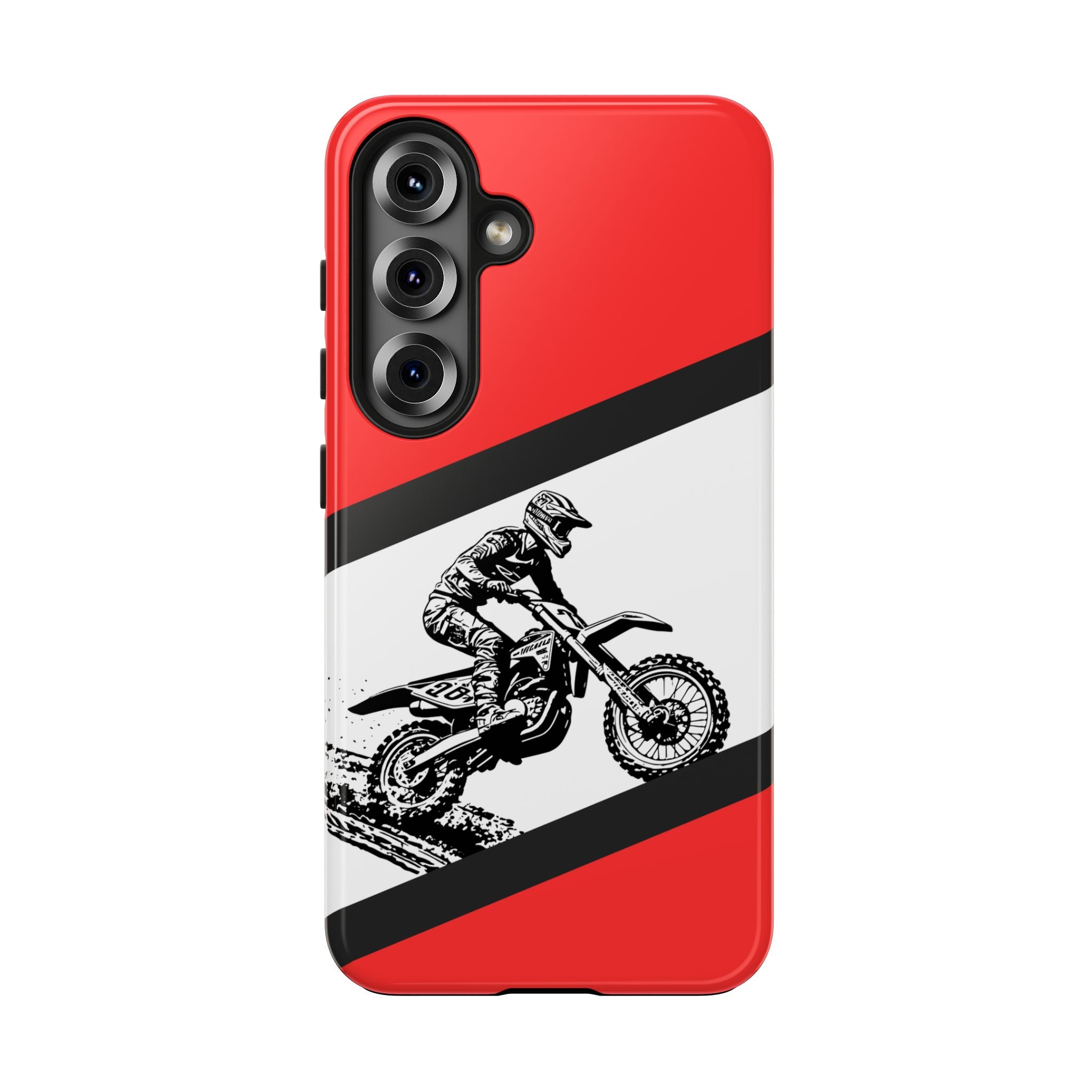 Honda Muddy Dirtbike Tough Phone Case