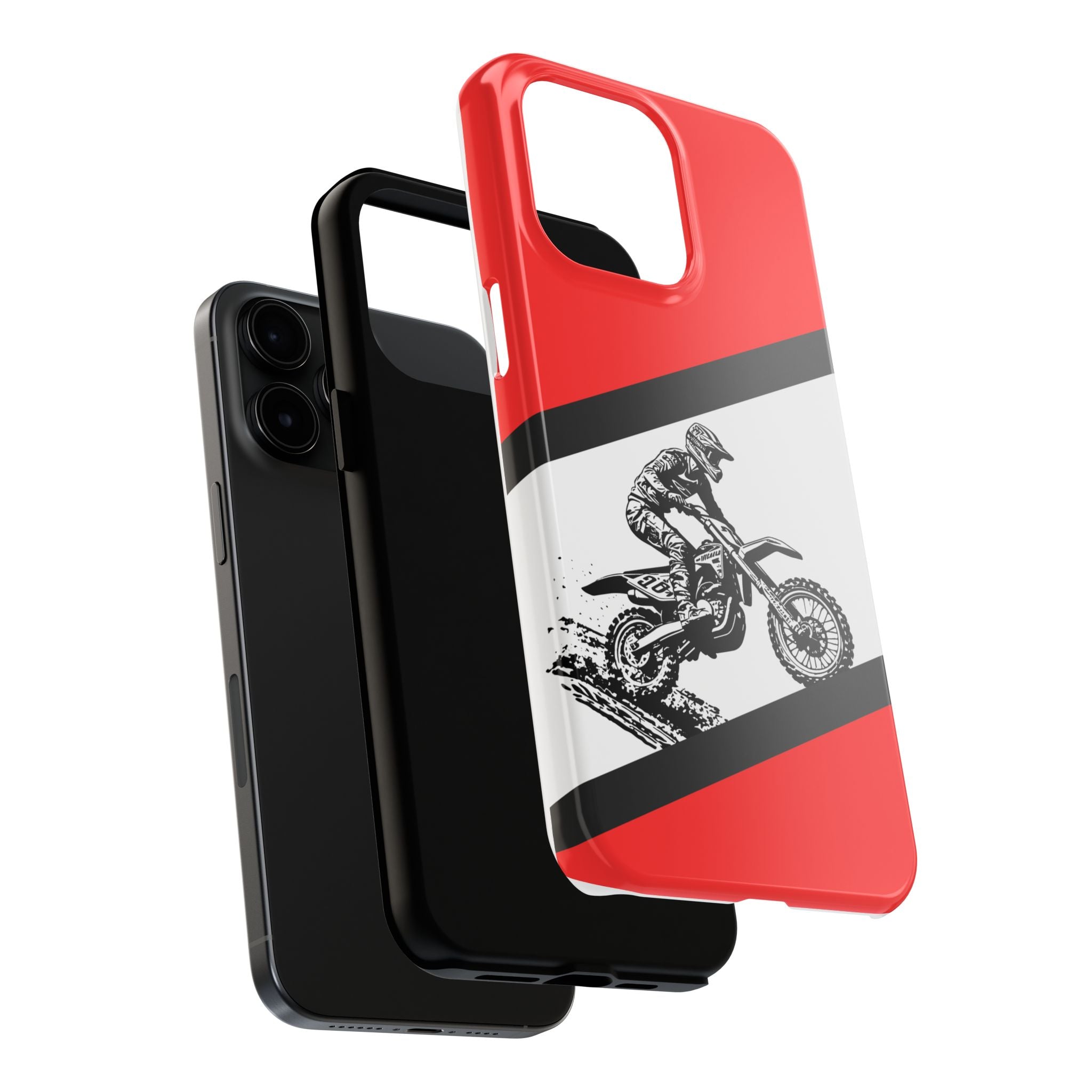 Honda Muddy Dirtbike Tough Phone Case