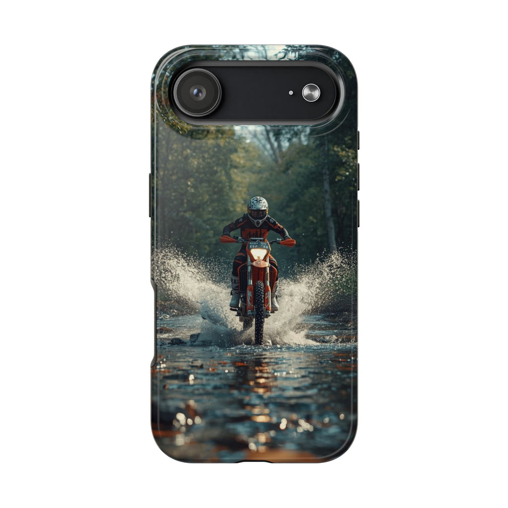 Motorcycle Adventure Tough Phone Case — Rider Splash Protection