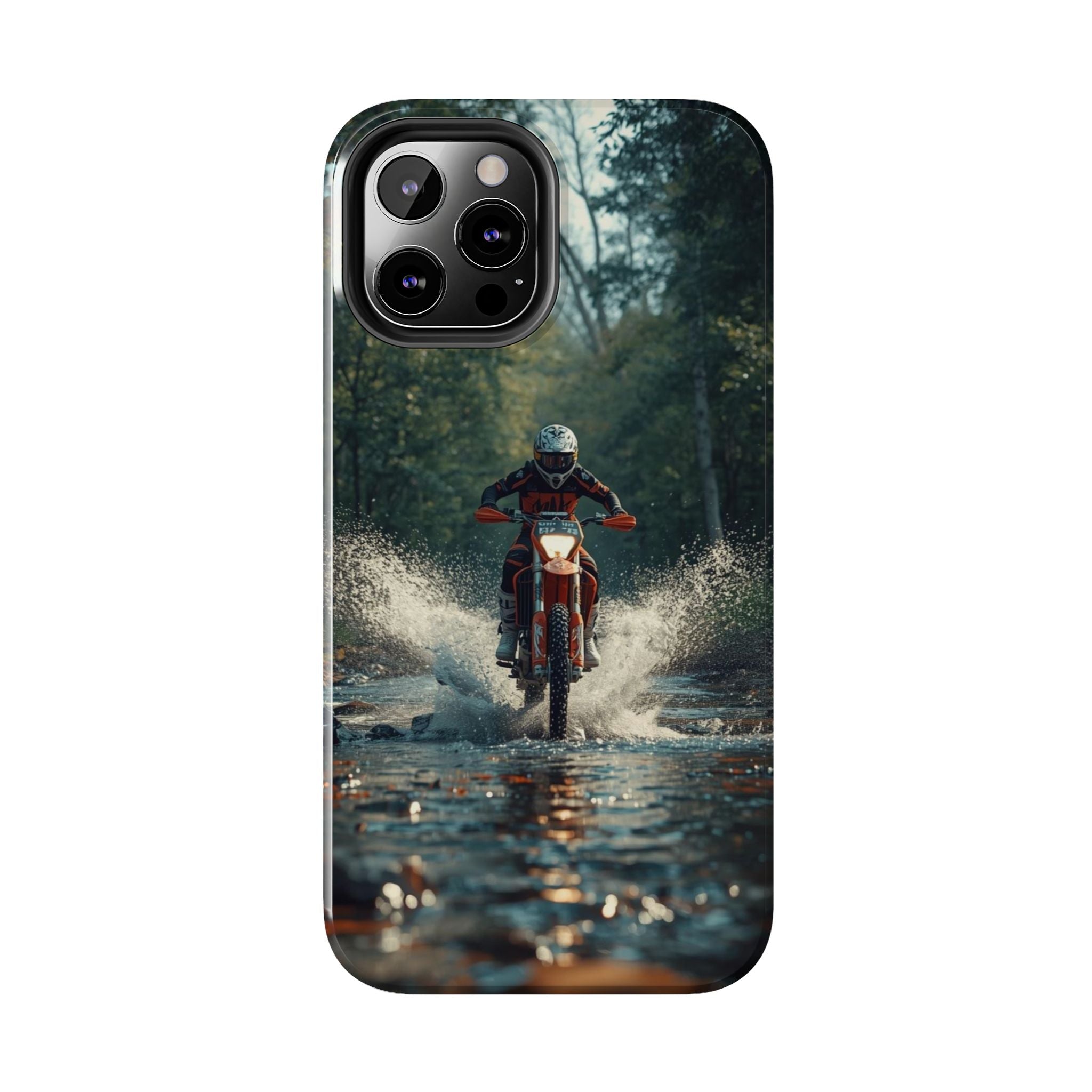 Motorcycle Adventure Tough Phone Case — Rider Splash Protection