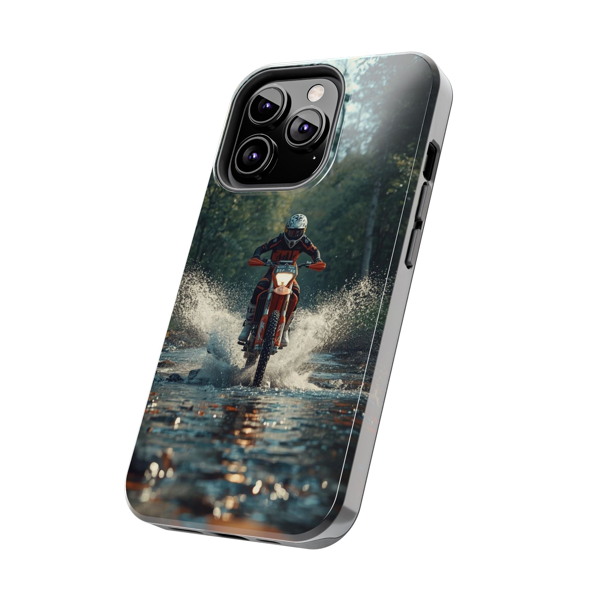 Motorcycle Adventure Tough Phone Case — Rider Splash Protection
