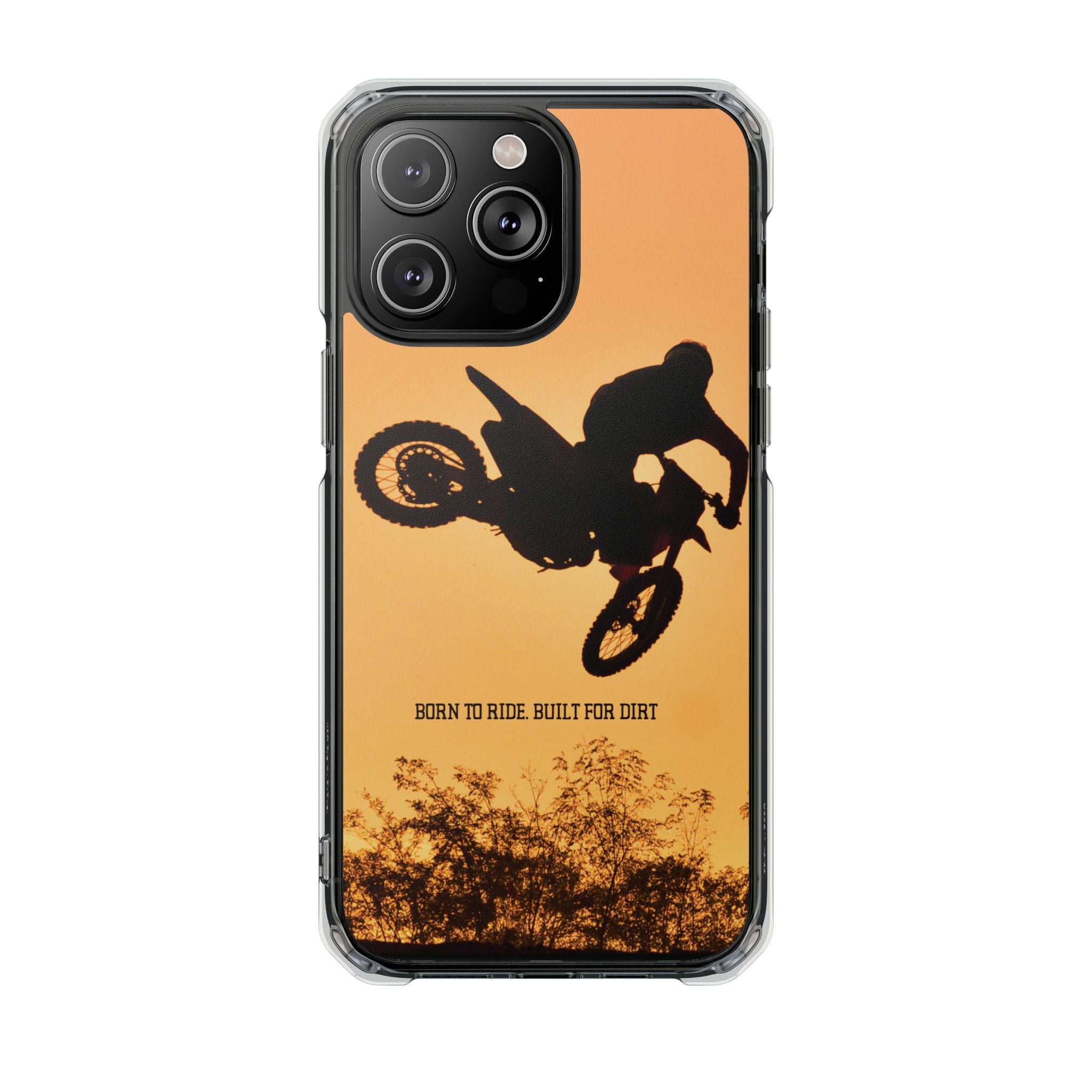 Magnetic Clear Impact Case — Slim Transparent Phone Protection
