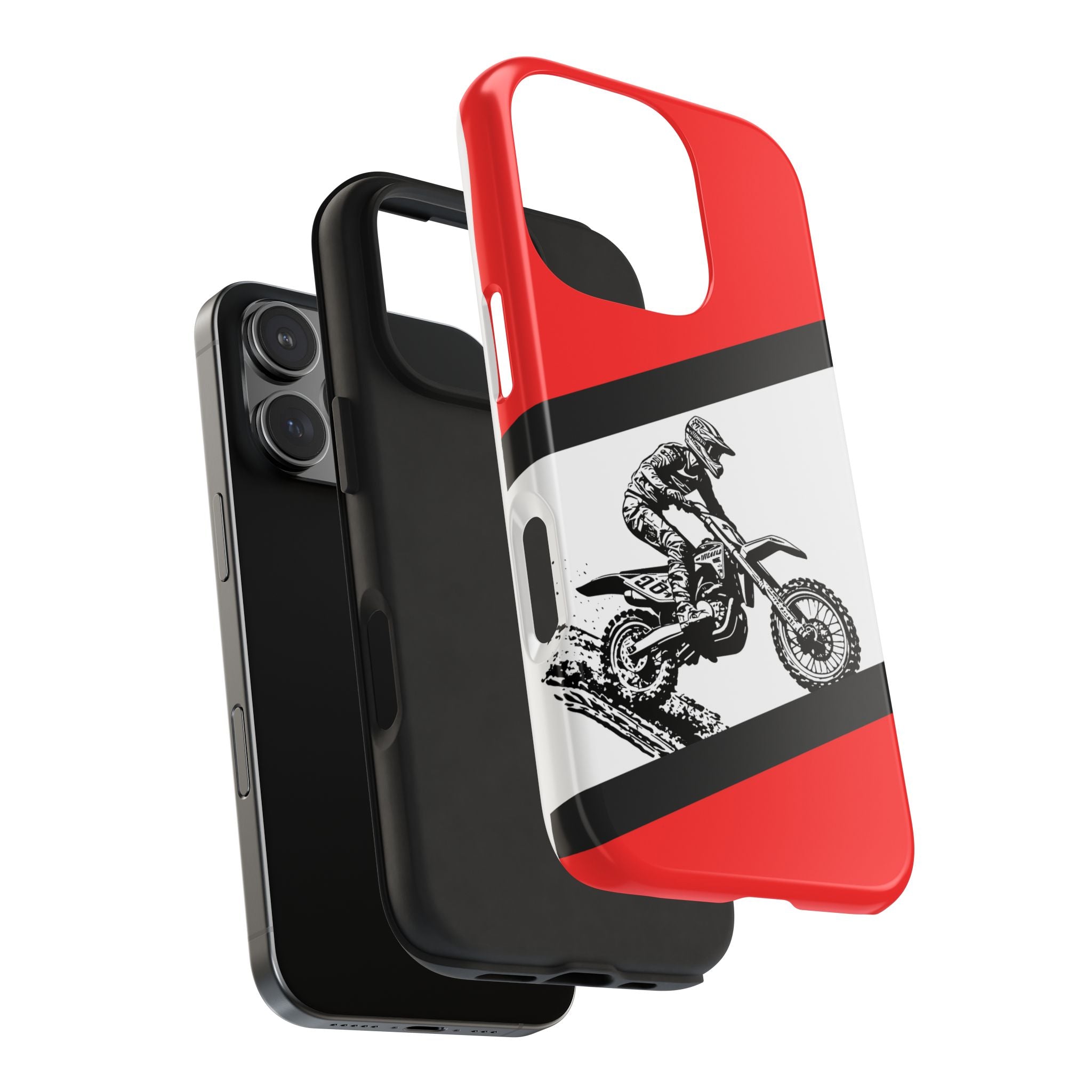Honda Muddy Dirtbike Tough Phone Case