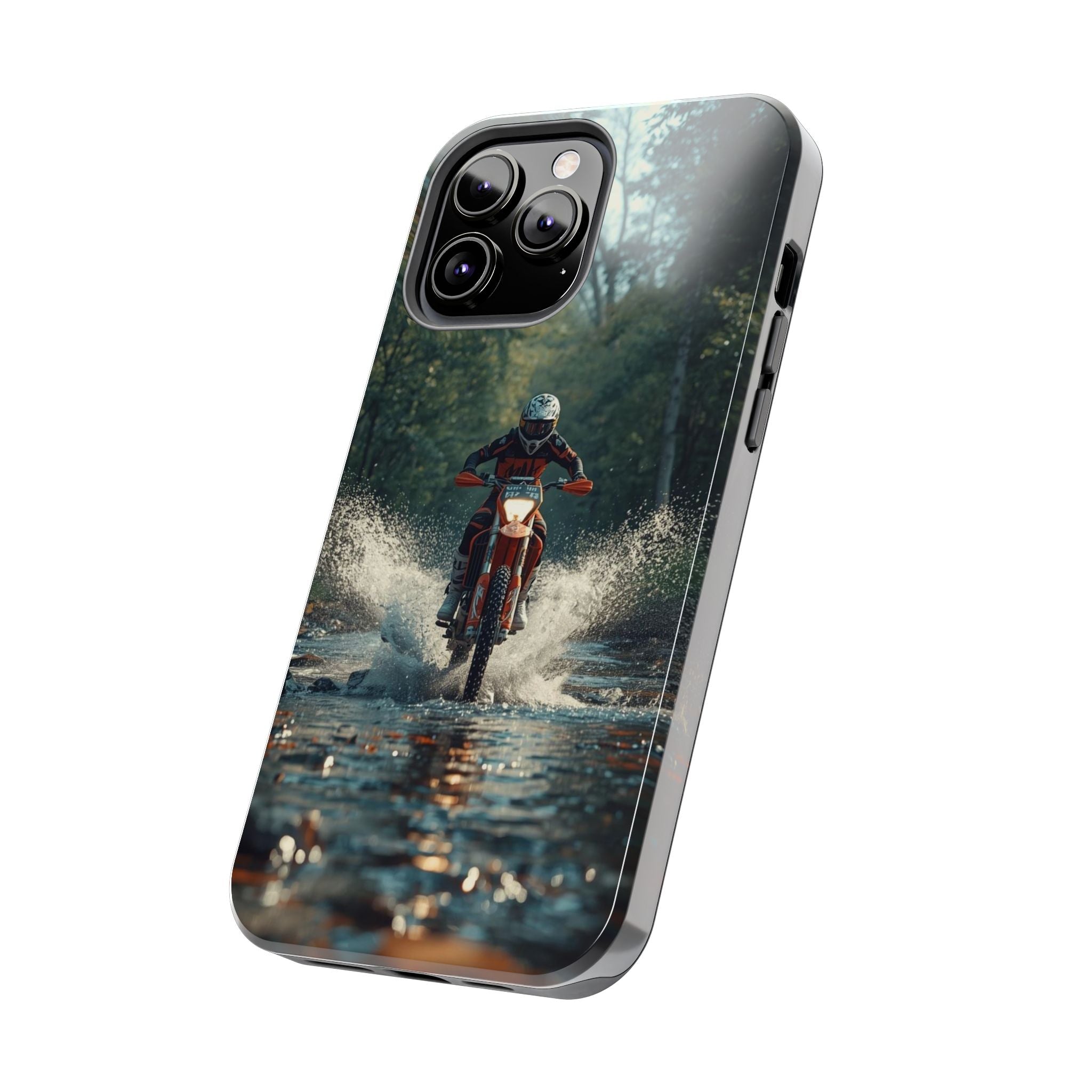 Motorcycle Adventure Tough Phone Case — Rider Splash Protection