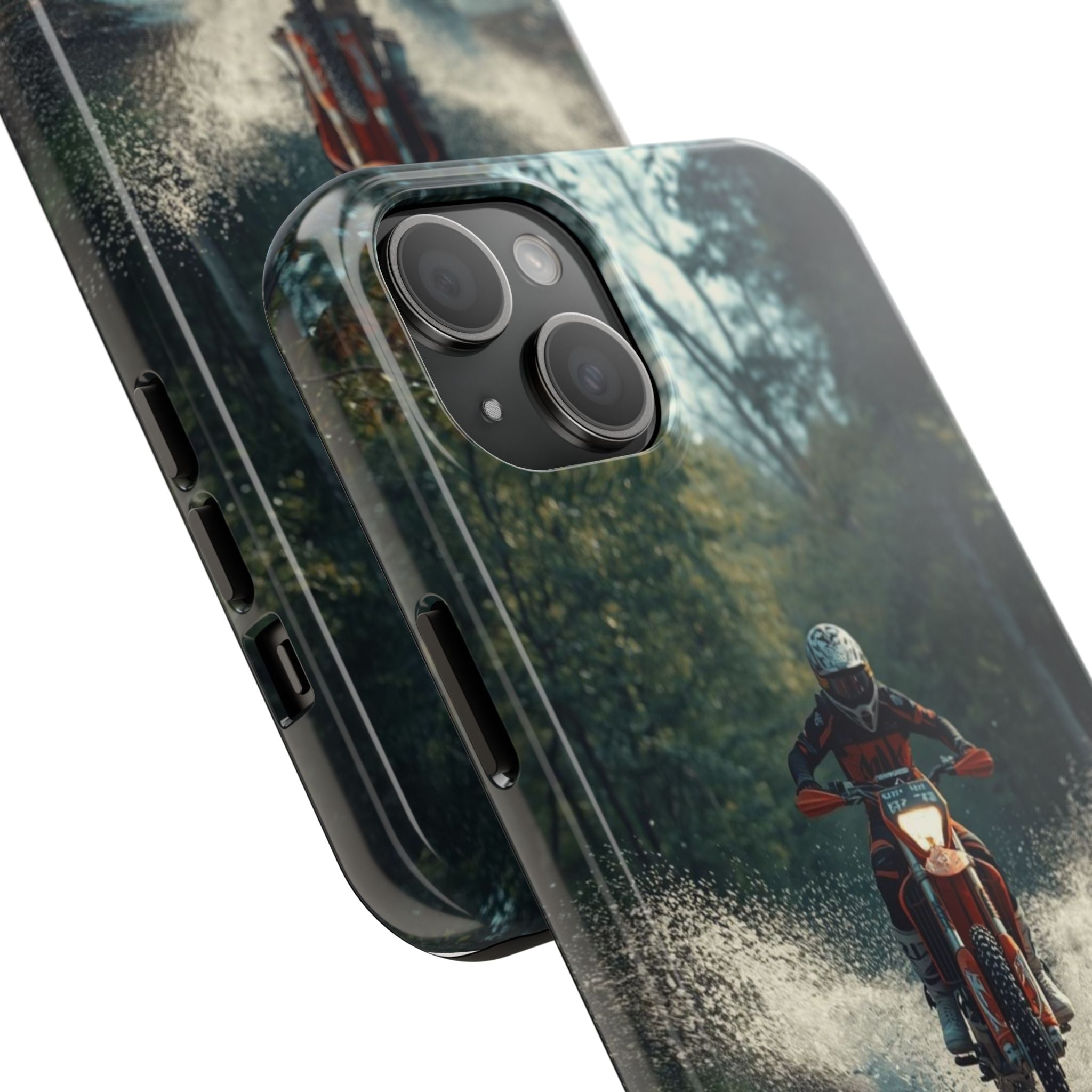 Motorcycle Adventure Tough Phone Case — Rider Splash Protection