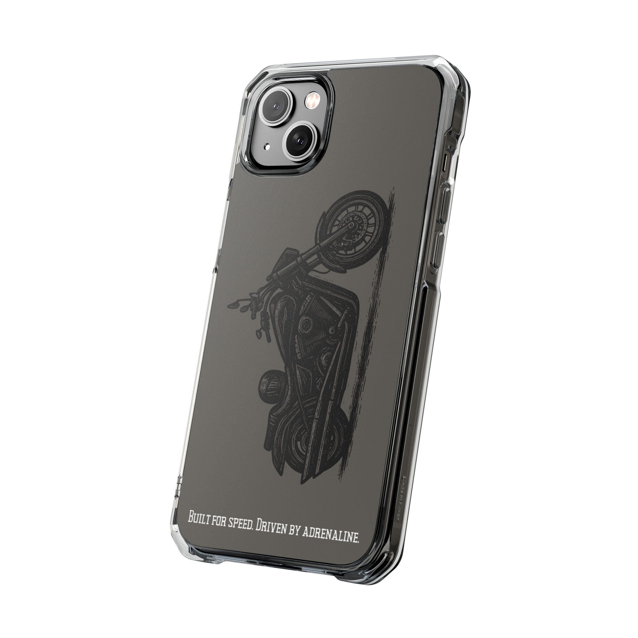 Harley Linocut Phone Case — Clear Magnetic Impact Case