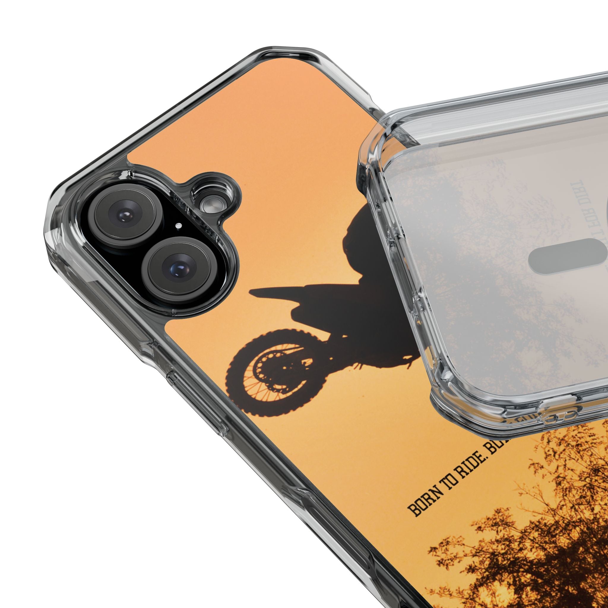 Magnetic Clear Impact Case — Slim Transparent Phone Protection