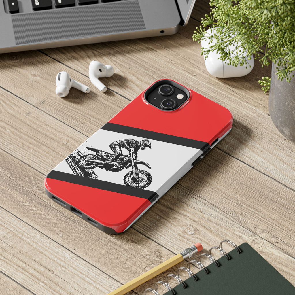 Honda Muddy Dirtbike Tough Phone Case