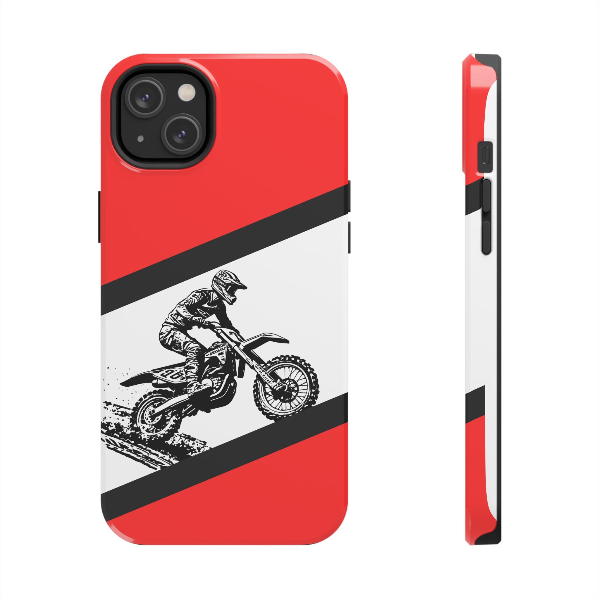 Honda Muddy Dirtbike Tough Phone Case