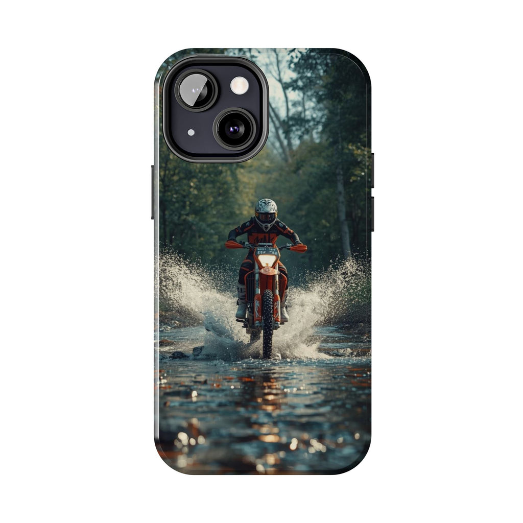 Motorcycle Adventure Tough Phone Case — Rider Splash Protection